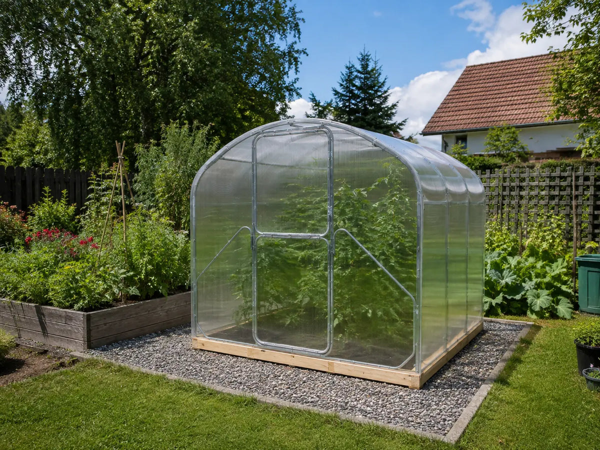 Serre de Jardin Polycarbonate l Flora Serre & Nature